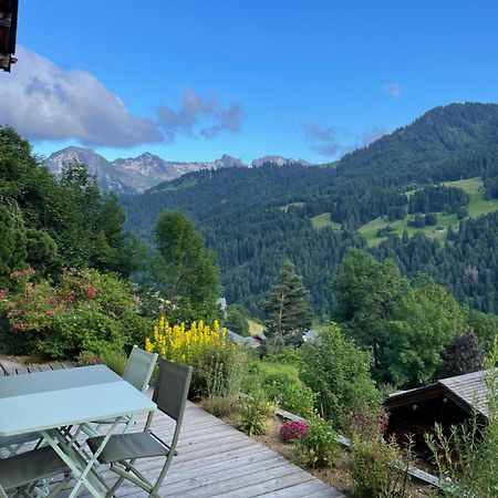 La Marmotte Qui Papote Apartman Le Grand-Bornand Kültér fotó