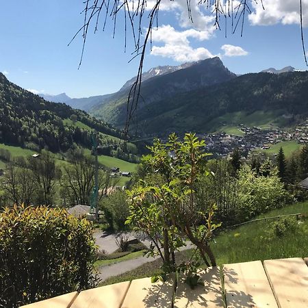 La Marmotte Qui Papote Apartman Le Grand-Bornand Kültér fotó