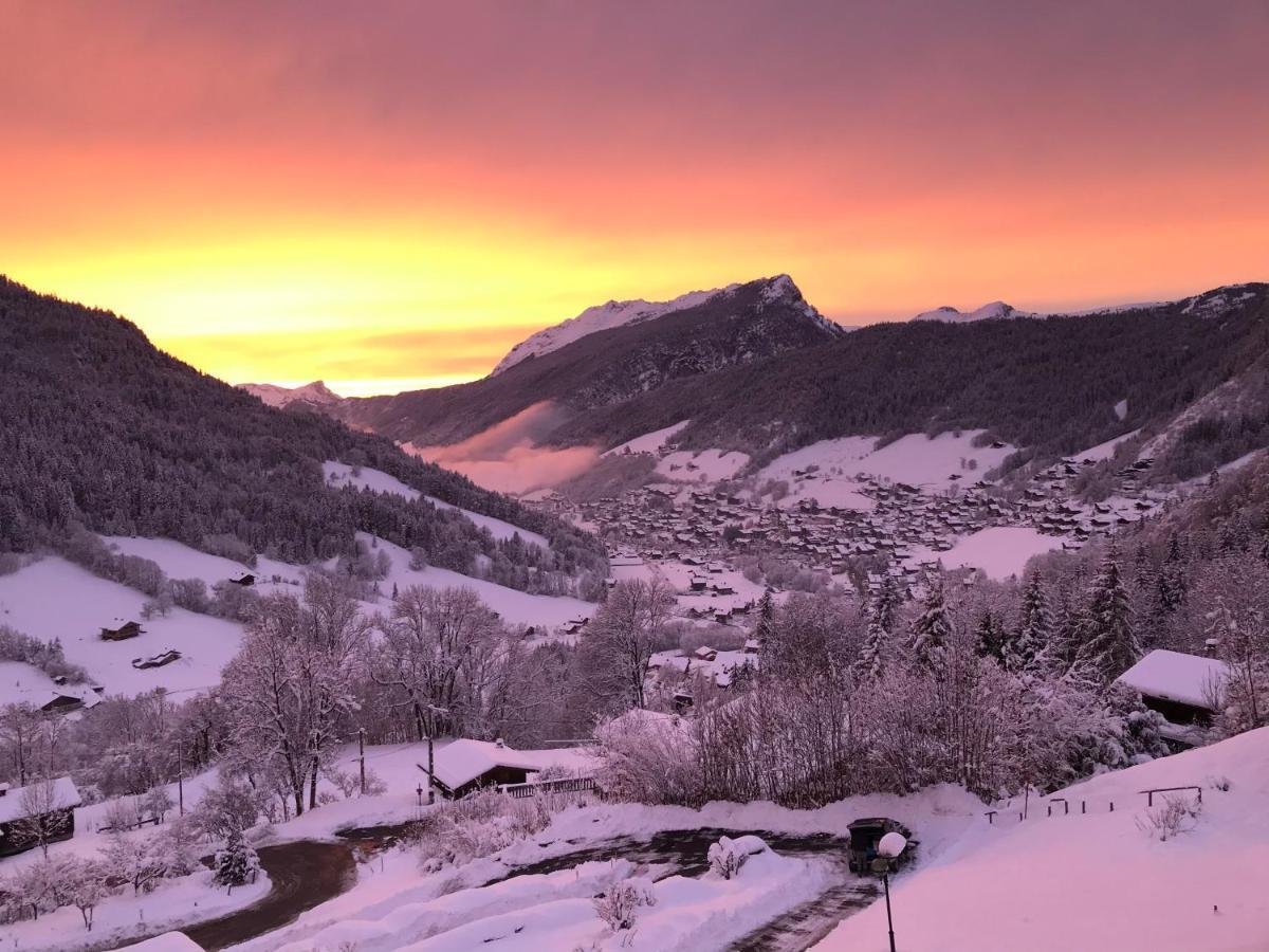 La Marmotte Qui Papote Apartman Le Grand-Bornand Kültér fotó