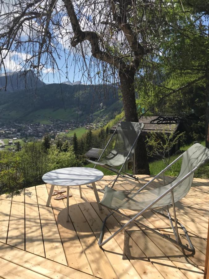 La Marmotte Qui Papote Apartman Le Grand-Bornand Kültér fotó