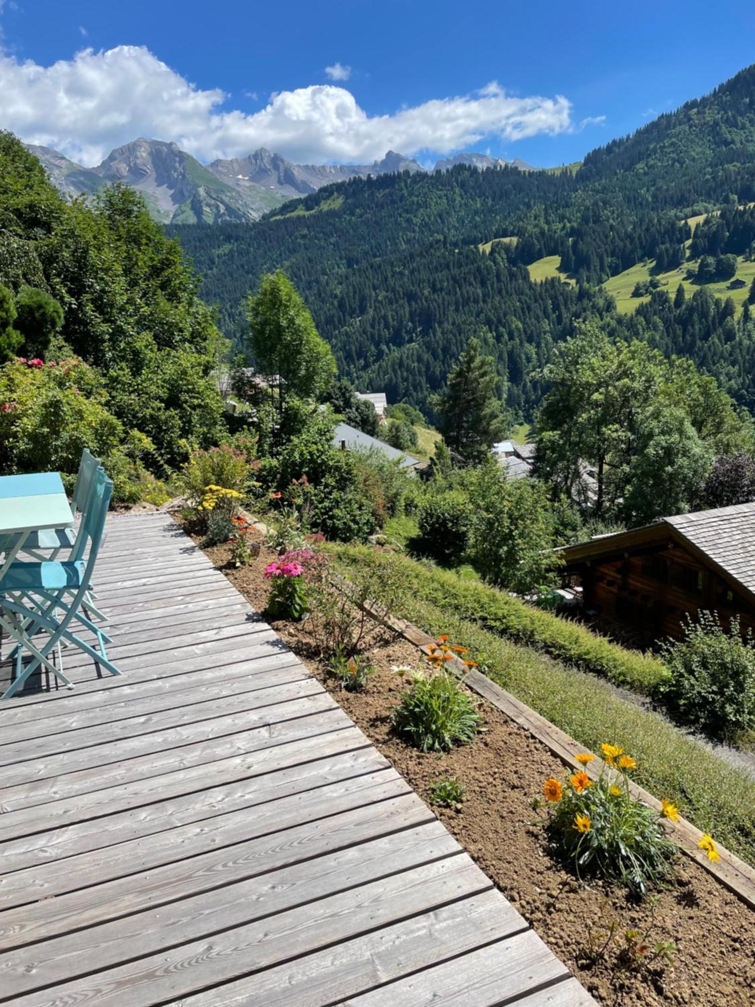 La Marmotte Qui Papote Apartman Le Grand-Bornand Kültér fotó