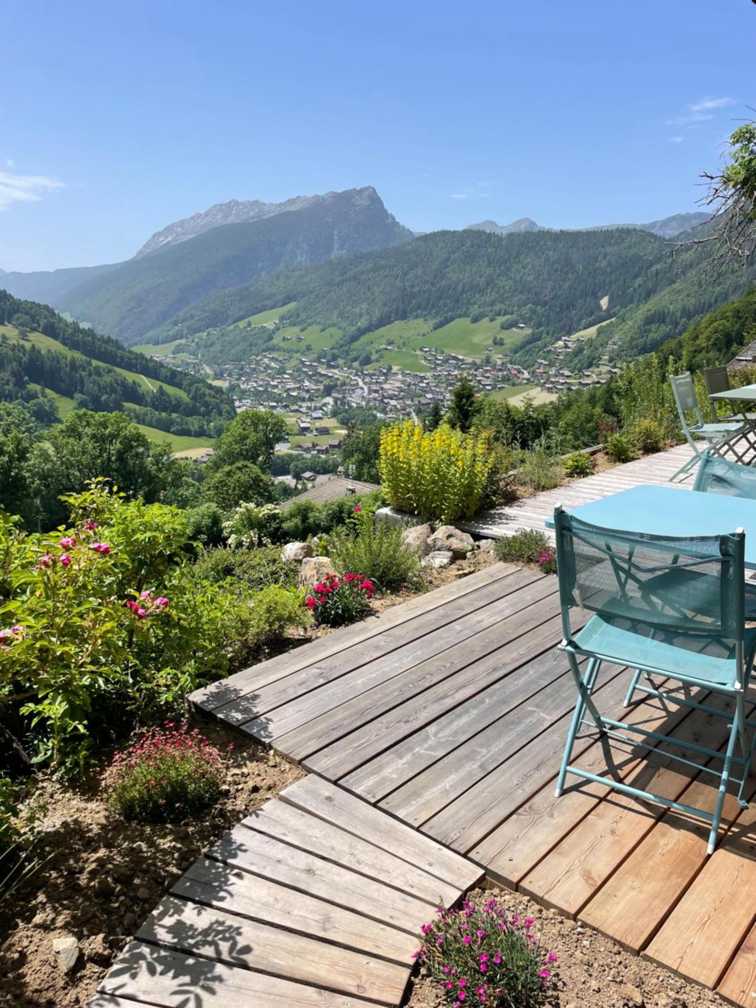 La Marmotte Qui Papote Apartman Le Grand-Bornand Kültér fotó