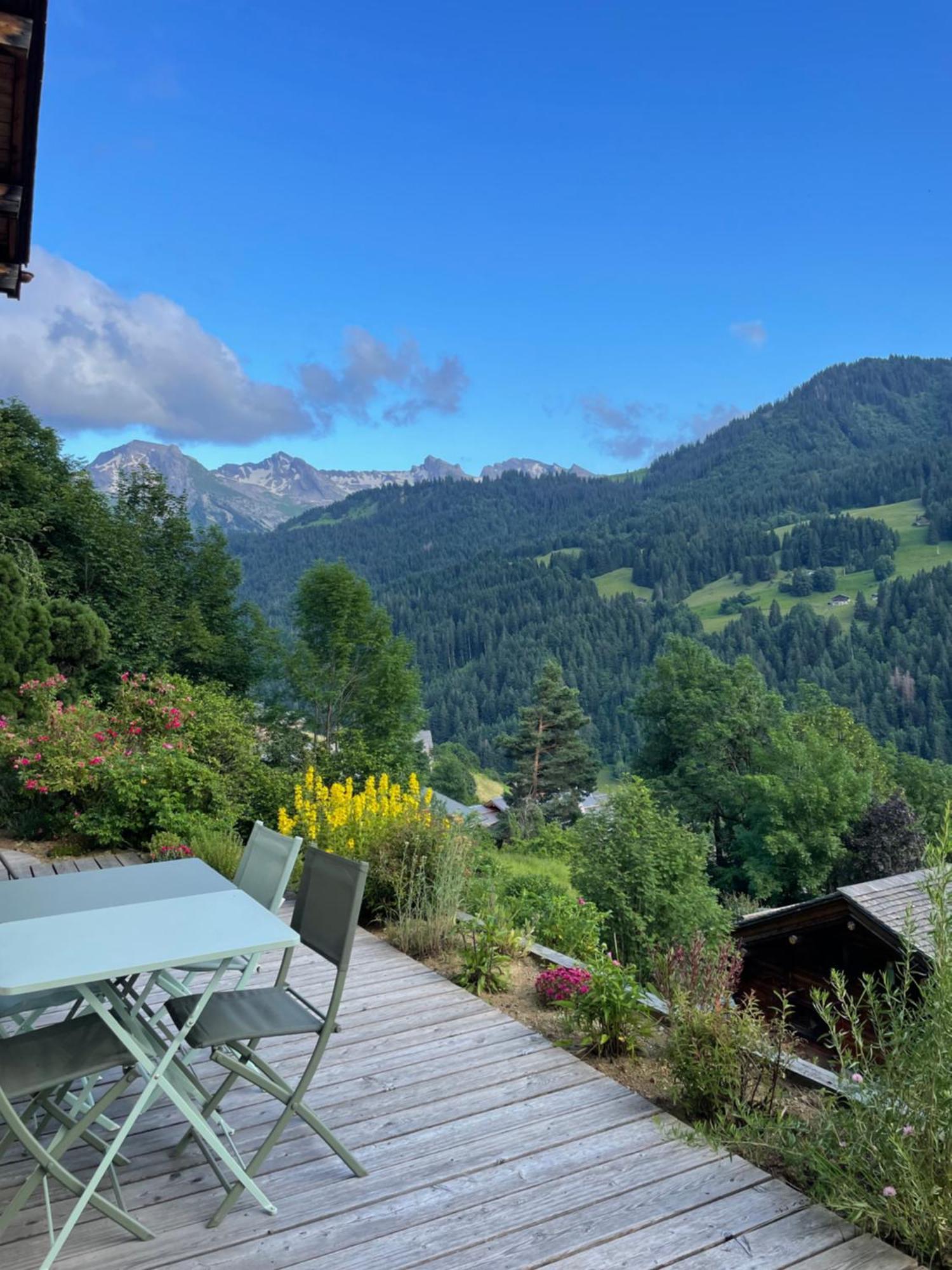 La Marmotte Qui Papote Apartman Le Grand-Bornand Kültér fotó