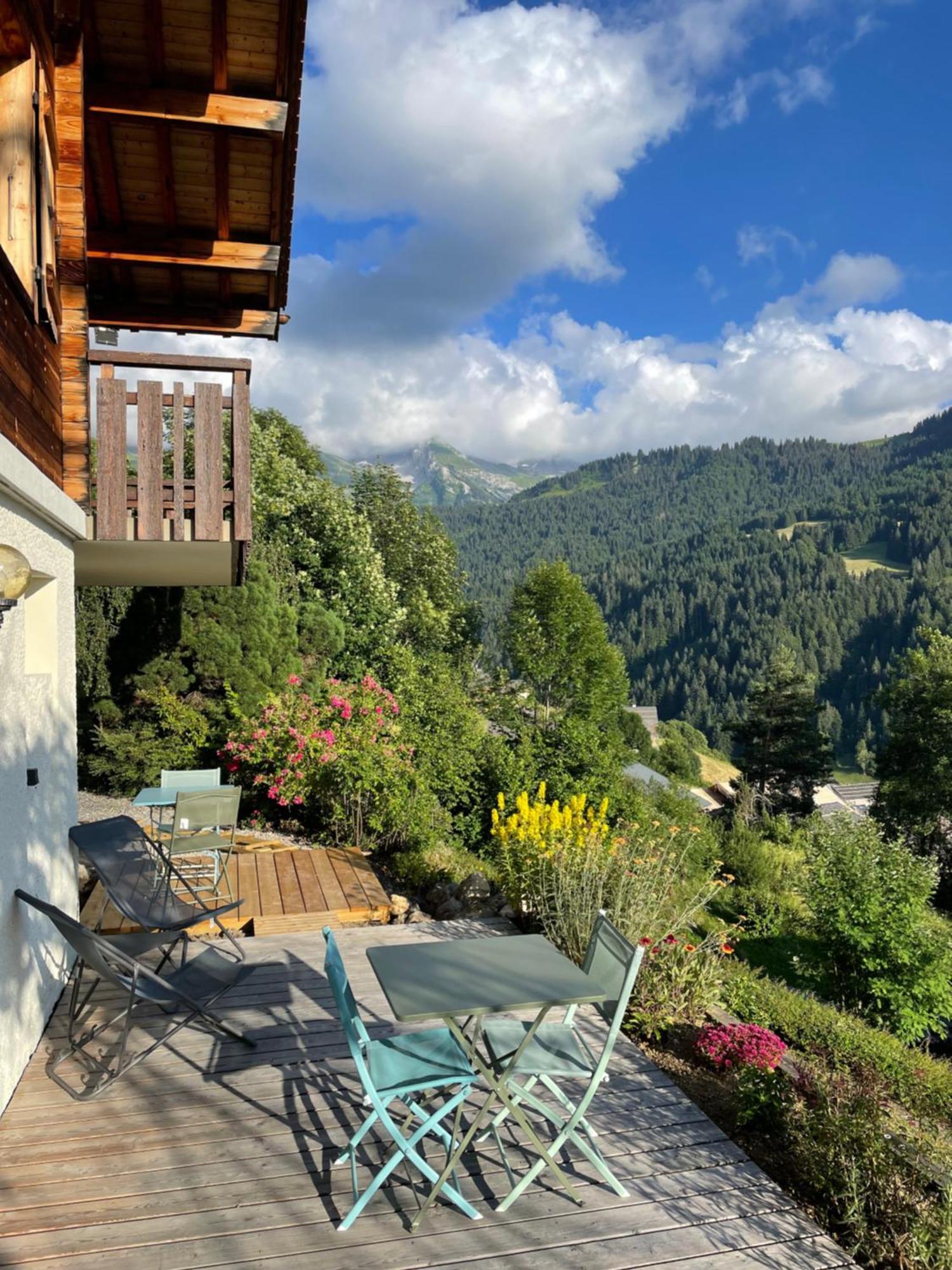 La Marmotte Qui Papote Apartman Le Grand-Bornand Kültér fotó
