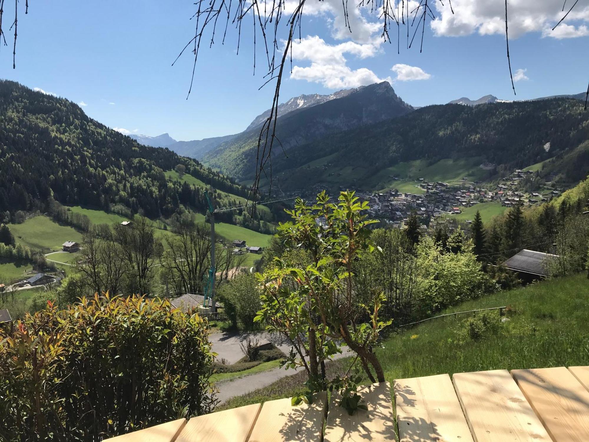 La Marmotte Qui Papote Apartman Le Grand-Bornand Kültér fotó